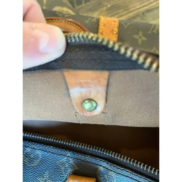 Louis Vuitton Keepal Bandouliere 45 Travel Bag Authentic Monogrammed Mobwife - Picture 15 of 16